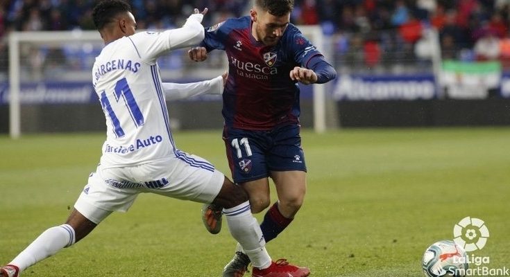 El Oviedo fue incapaz de inquietar al Huesca en el Alcoraz