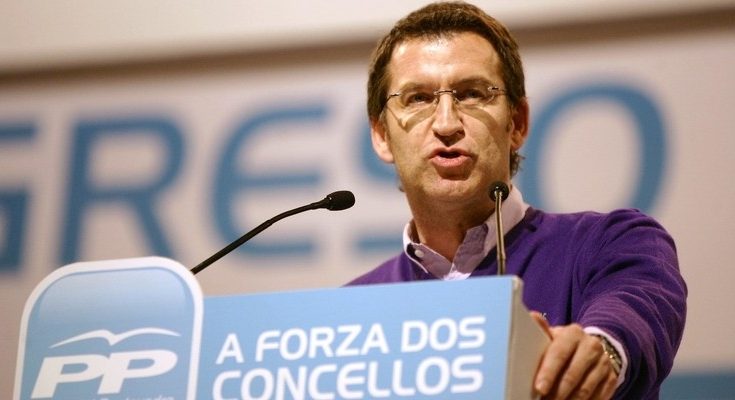 El presidente de la Xunta recuerda que él será el candidato del PP en las elecciones gallegas
