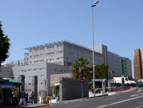 El paciente fue trasladado al Hospital Nuestra Señora de la Candelaria, en Tenerife