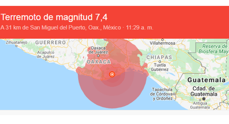 Alerta en México: un fuerte sismo sacudió al país