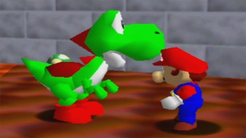 Yoshi en Súper Mario 64