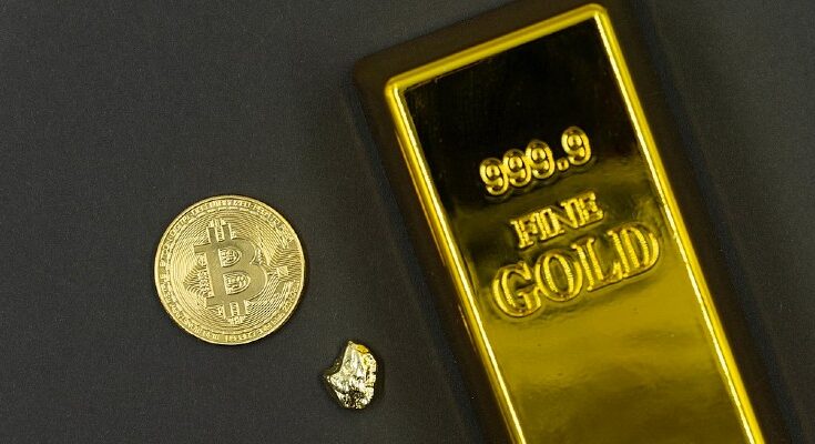 Invertir en oro o en Bitcoin