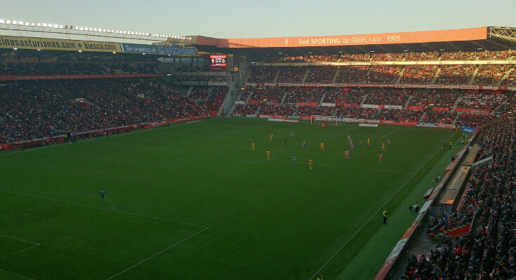 El Molinón Sporting vs Alcorcón 2014-15